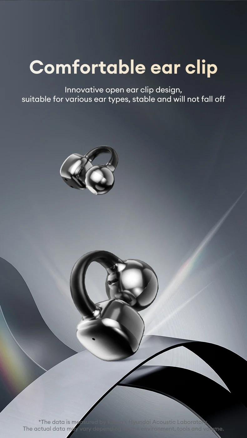 the ear-clip design